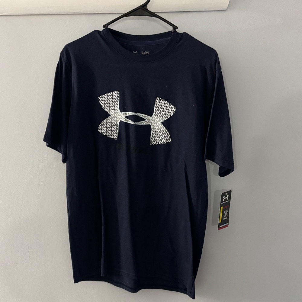 Under Armour Men's Dark Blue Graphic Tee